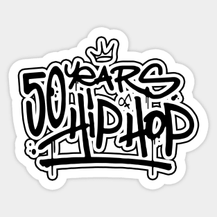 50Y HH graff B Sticker